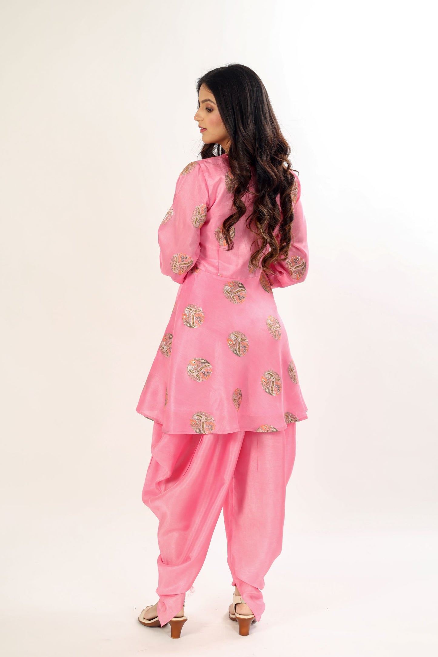 BAVI - Angrakha Kurta with dhoti pant