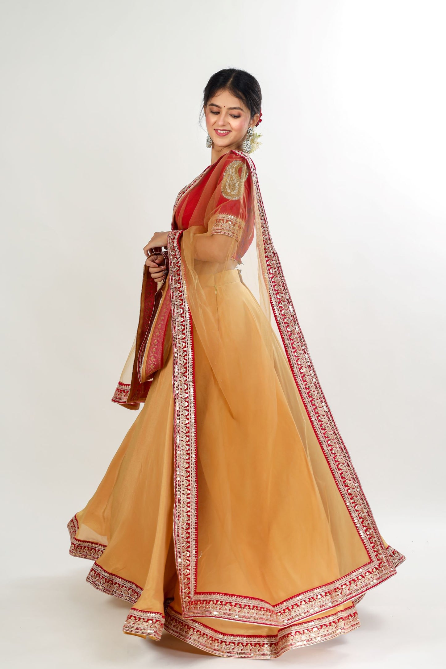 DYUTI - Silk Lehenga Choli Set