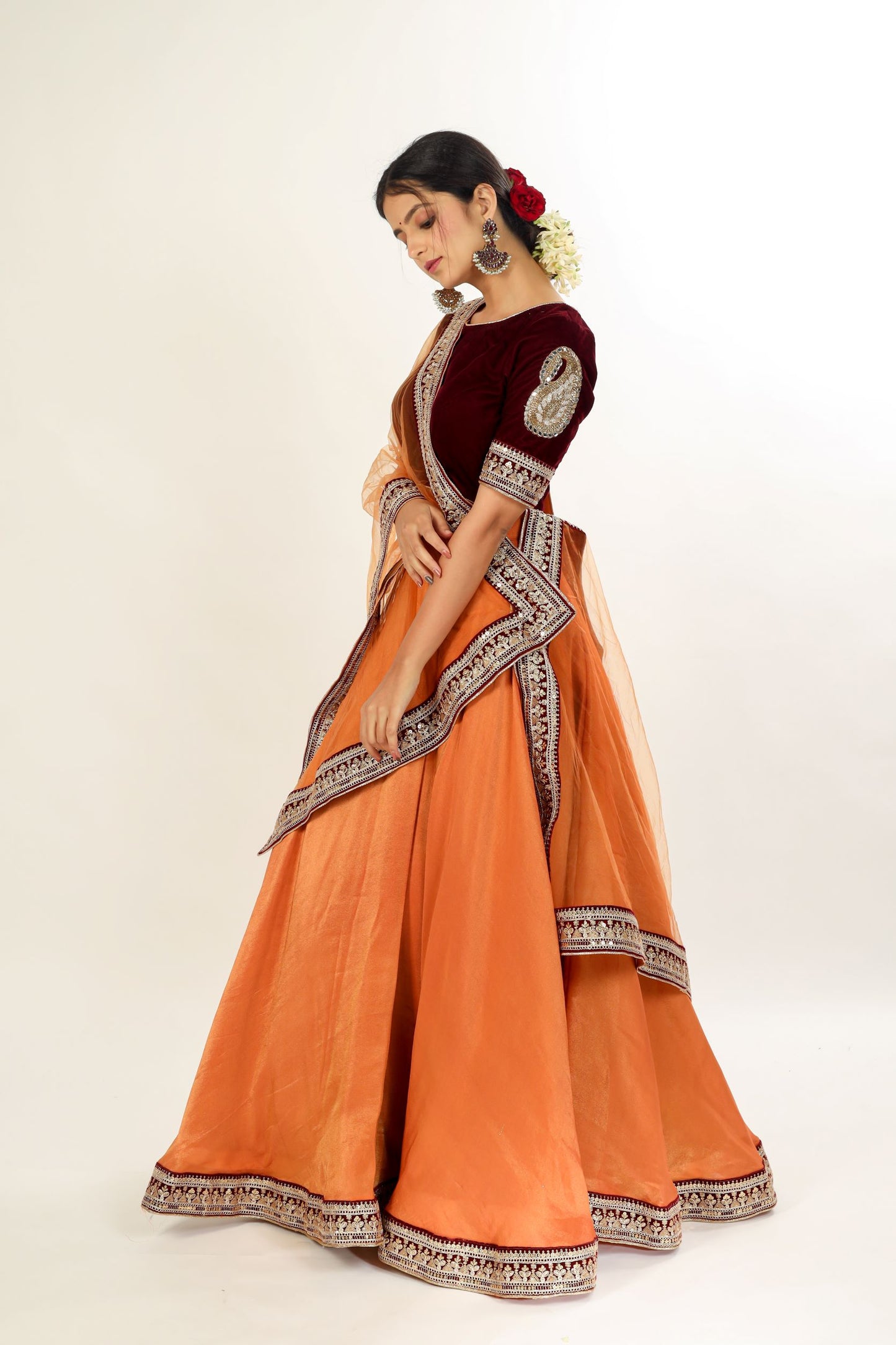 YATEE - Silk Lehenga Choli Set